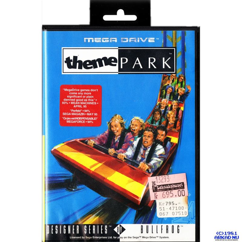 THEME PARK MEGADRIVE