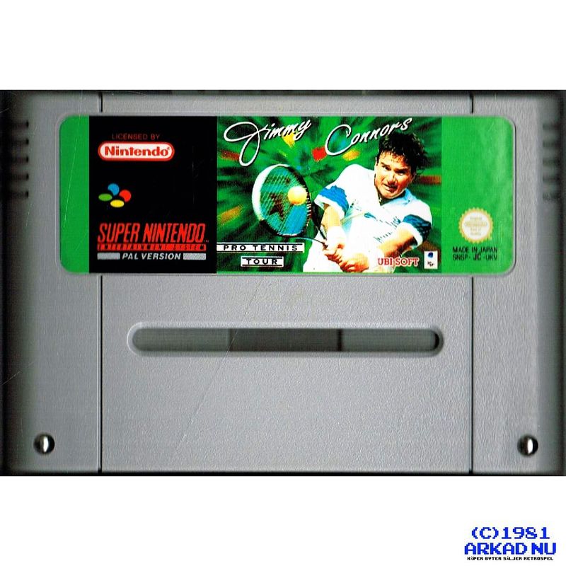 JIMMY CONNORS PRO TENNIS TOUR SNES