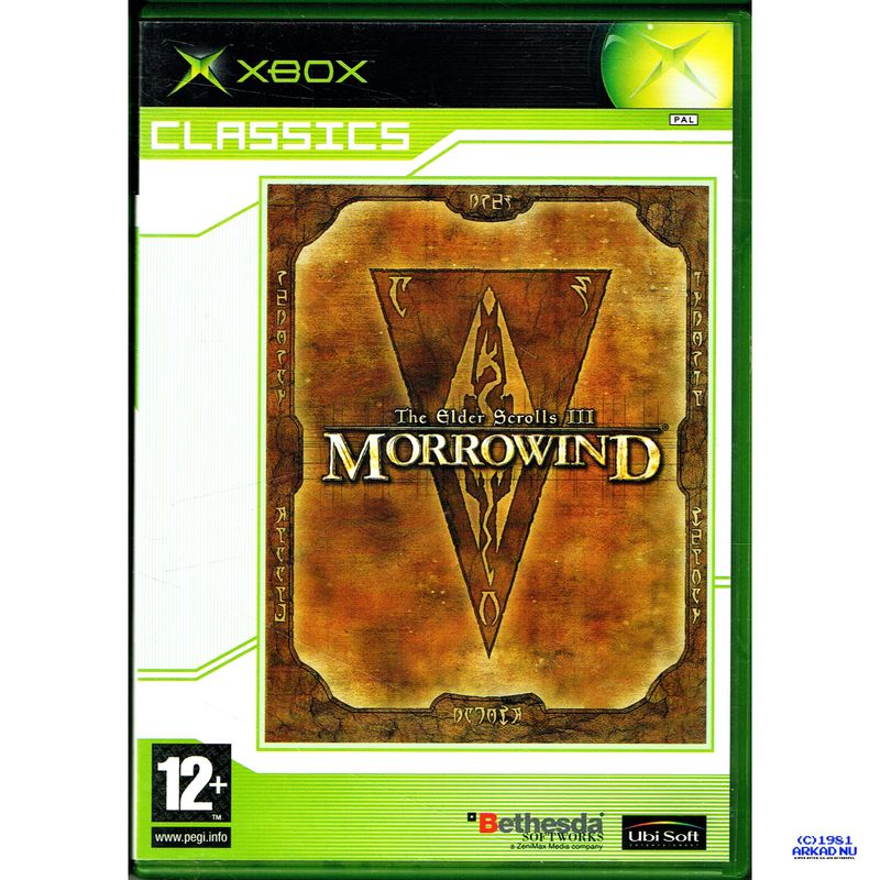 THE ELDER SCROLLS III MORROWIND XBOX