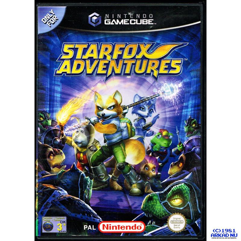 STARFOX ADVENTURES GAMECUBE