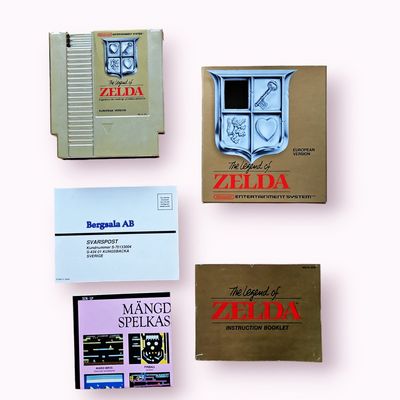 THE LEGEND OF ZELDA NES SCN