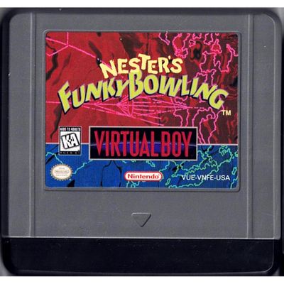 NESTERS FUNKY BOWLING VIRTUAL BOY