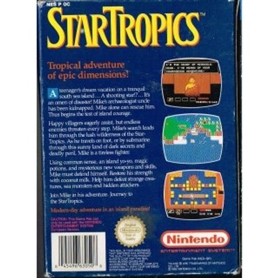 STARTROPICS NES SCN