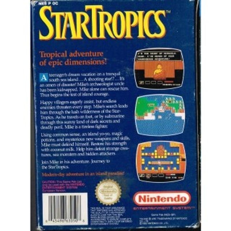 STARTROPICS NES SCN