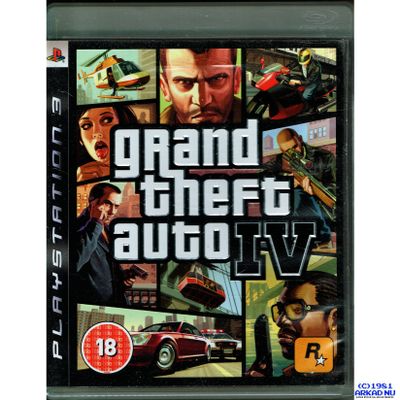 GRAND THEFT AUTO IV PS3