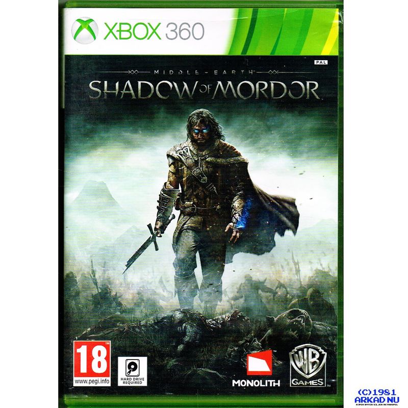 SHADOW OF MORDOR XBOX 360