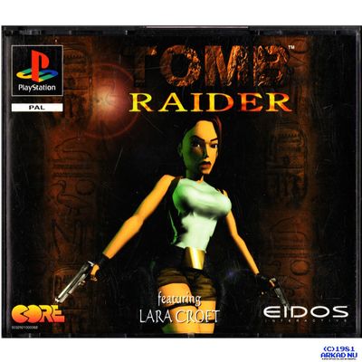 TOMB RAIDER PS1 DOUBLE JEWEL CASE VERSION