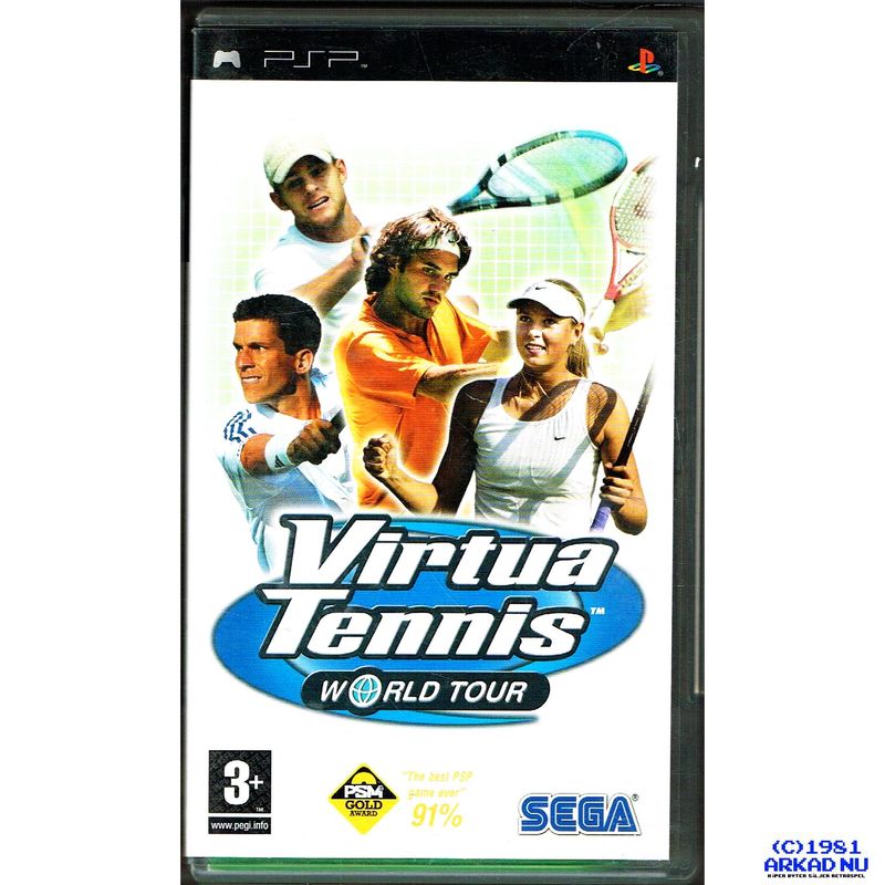 VIRTUA TENNIS WORLD TOUR PSP