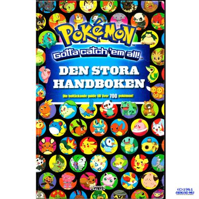 POKEMON DEN STORA HANDBOKEN