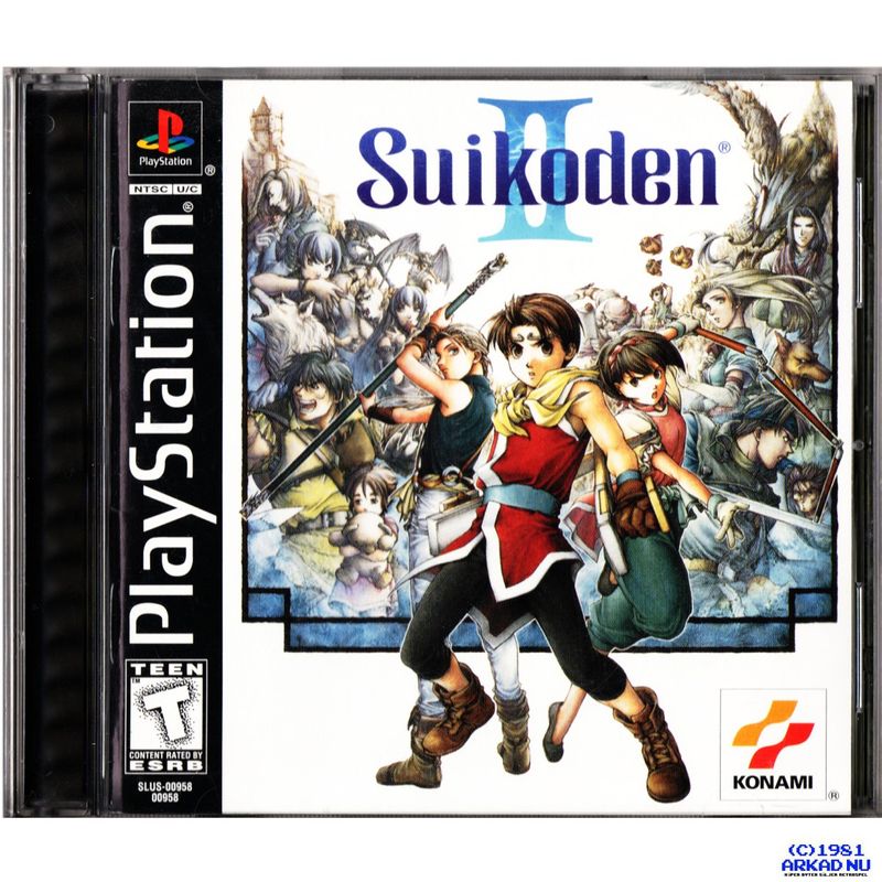 SUIKODEN II PS1 NTSC USA