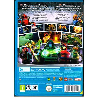 LEGO MARVEL SUPER HEROES WII U