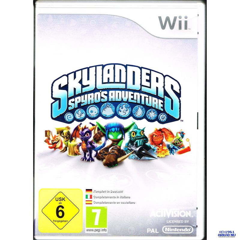 SKYLANDERS SPYROS ADVENTURE WII