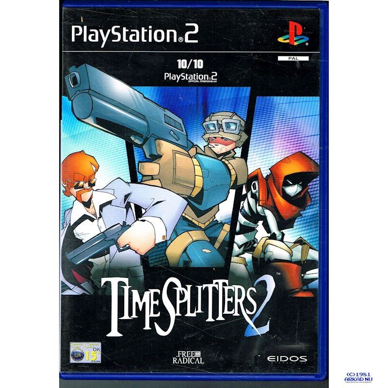 TIMESPLITTERS 2 PS2