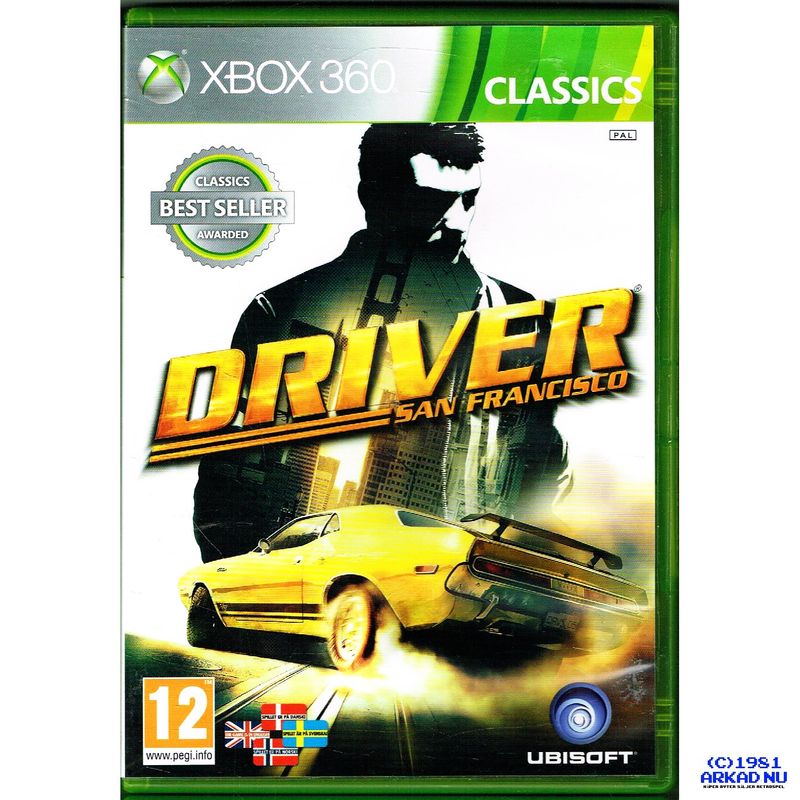 DRIVER SAN FRANCISCO XBOX 360