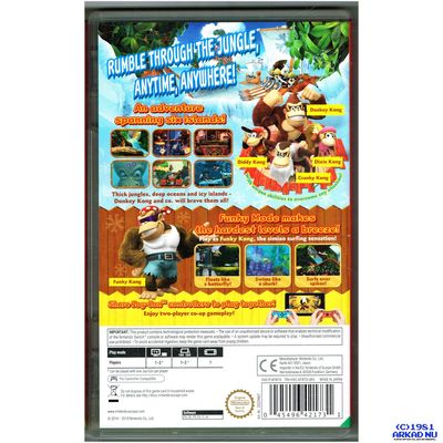 DONKEY KONG COUNTRY TROPICAL FREEZE SWITCH