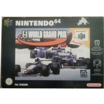 F-1 WORLD GRAND PRIX NINTENDO 64