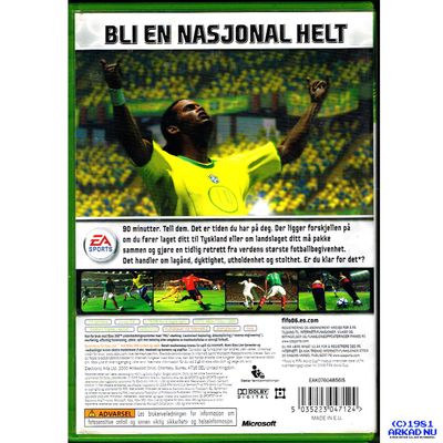 FIFA 06 ROAD TO FIFA WORLD CUP XBOX 360 NORSK UTGÅVA