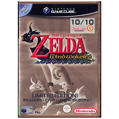 THE LEGEND OF ZELDA THE WIND WAKER GAMECUBE LIMITED EDITION GAMECUBE