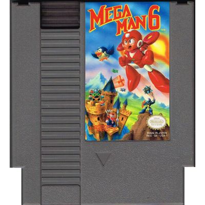 MEGA MAN 6 NES REV-A USA