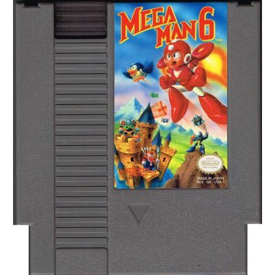 MEGA MAN 6 NES REV-A USA