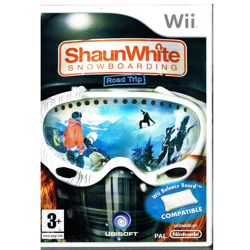 SHAUN WHITE SNOWBOARDING ROAD TRIP WII