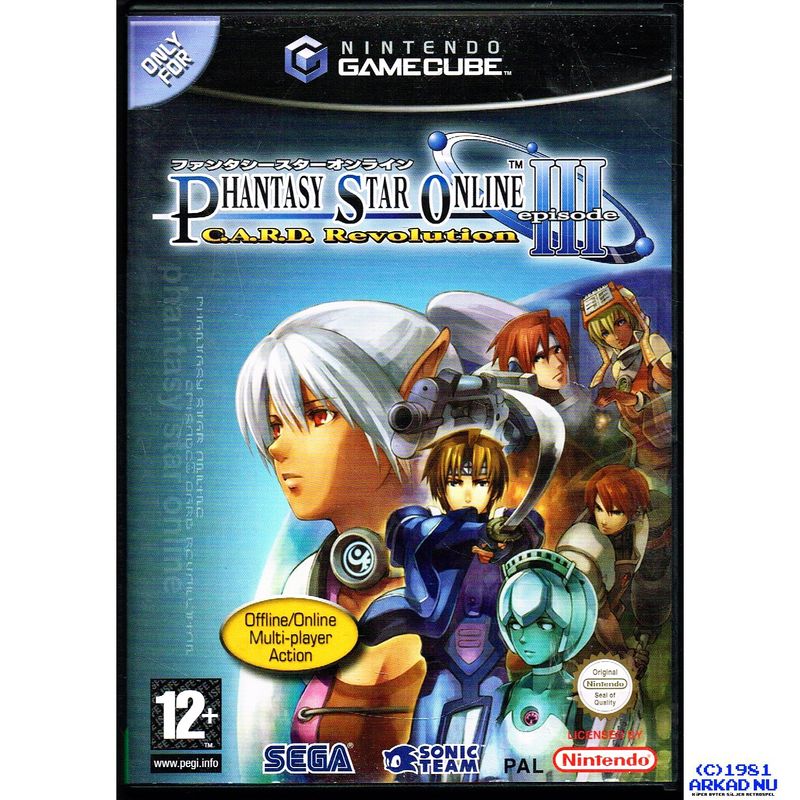 PHANTASY STAR ONLINE EPISODE III GAMECUBE
