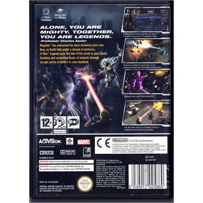 X-MEN LEGENDS GAMECUBE
