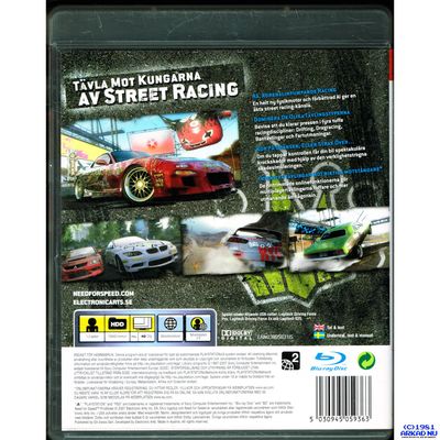 NEED FOR SPEED PRO STREET PS3