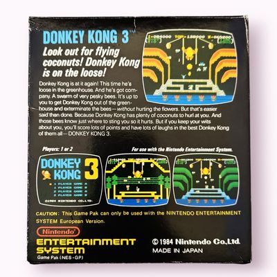 DONKEY KONG 3 NES SCN