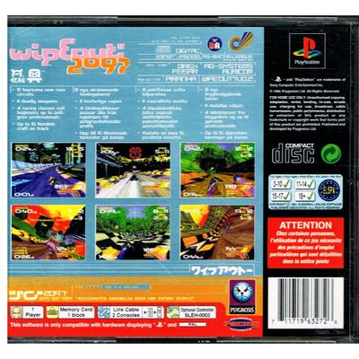 WIPEOUT 2097 PS1