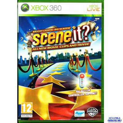 SCENE IT BRIGHT LIGHTS BIG SCREEN XBOX 360