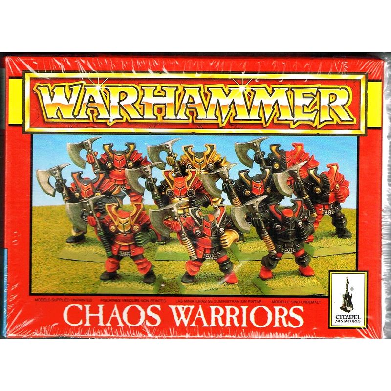 CHAOS WARRIORS WARHAMMER GAMES WORKSHOP 1994