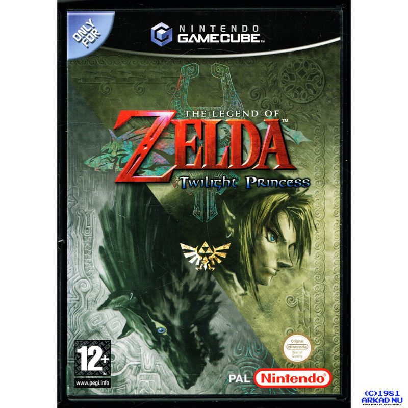 THE LEGEND OF ZELDA TWILIGHT PRINCESS GAMECUBE