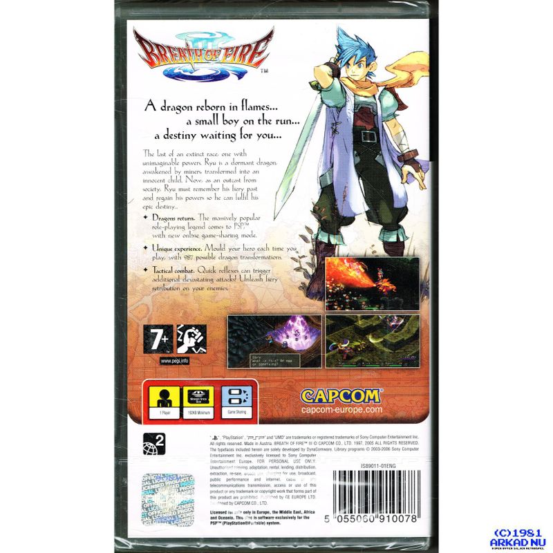 BREATH OF FIRE III PSP