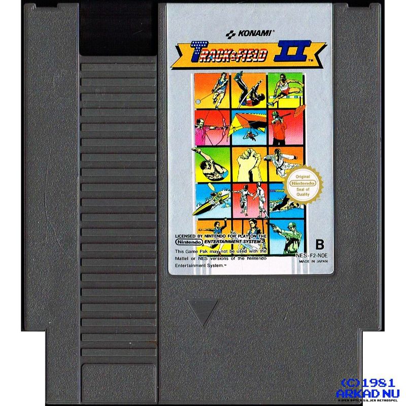 TRACK AND FIELD II NES