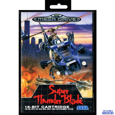 SUPER THUNDER BLADE MEGADRIVE