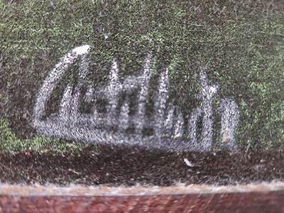 Vintage Black Velvet Painting – Signerad – Köpt i Kalifornien 1978 – Retro Lowbrow Art