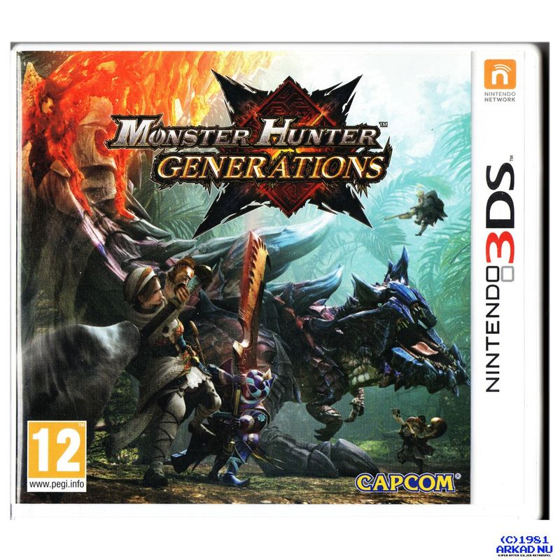 MONSTER HUNTER GENERATIONS 3DS