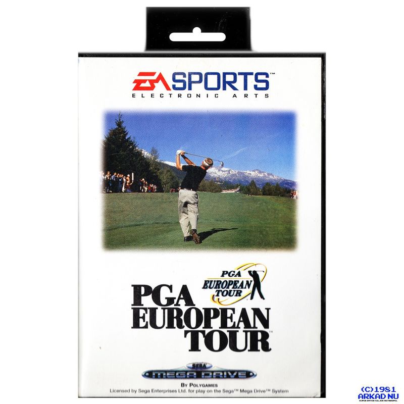 PGA EUROPEAN TOUR MEGADRIVE