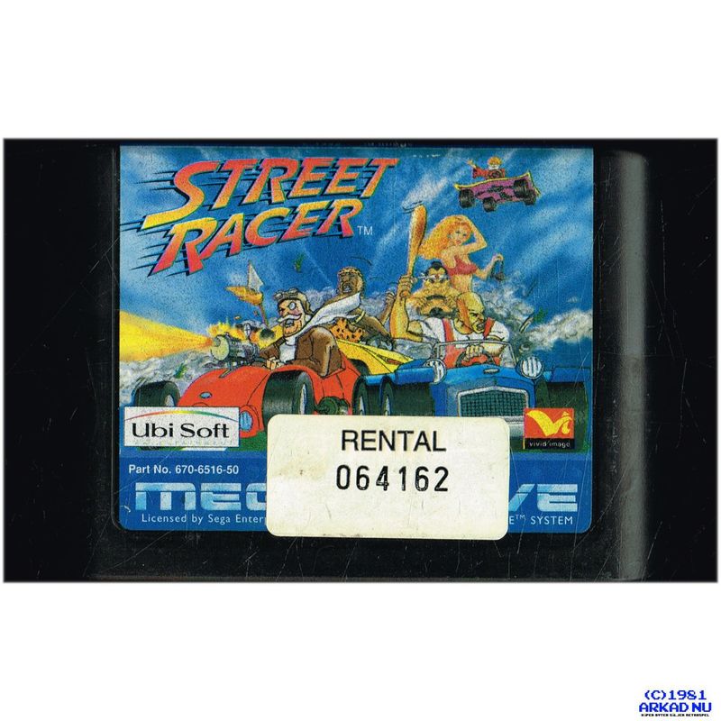 STREET RACER MEGADRIVE RENTAL