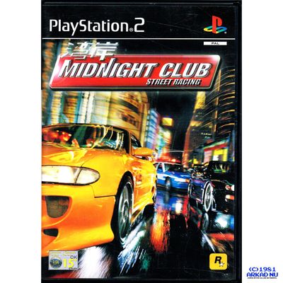 MIDNIGHT CLUB STREET RACING PS2