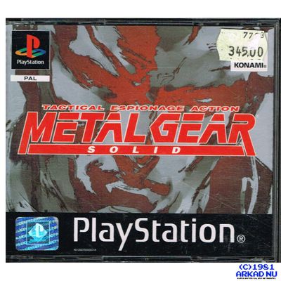 METAL GEAR SOLID PS1