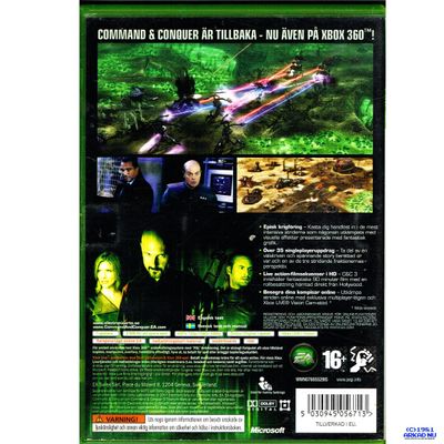 COMMAND & CONQUER 3 TIBERIUM WARS XBOX 360