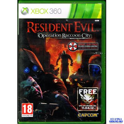 RESIDENT EVIL OPERATION RACCOON CITY XBOX 360