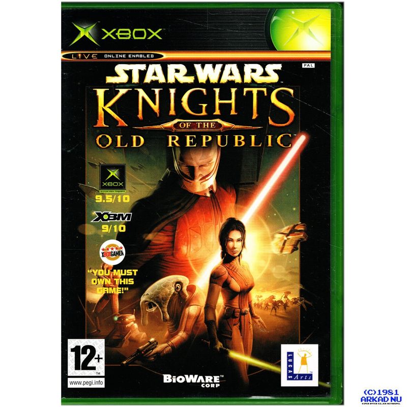 STAR WARS KNIGHTS OF THE OLD REPUBLIC XBOX