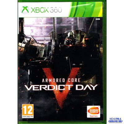 ARMORED CORE VERDICT DAY XBOX 360