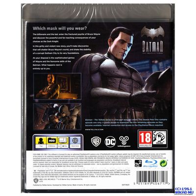 BATMAN THE TELLTALE SERIES PS3