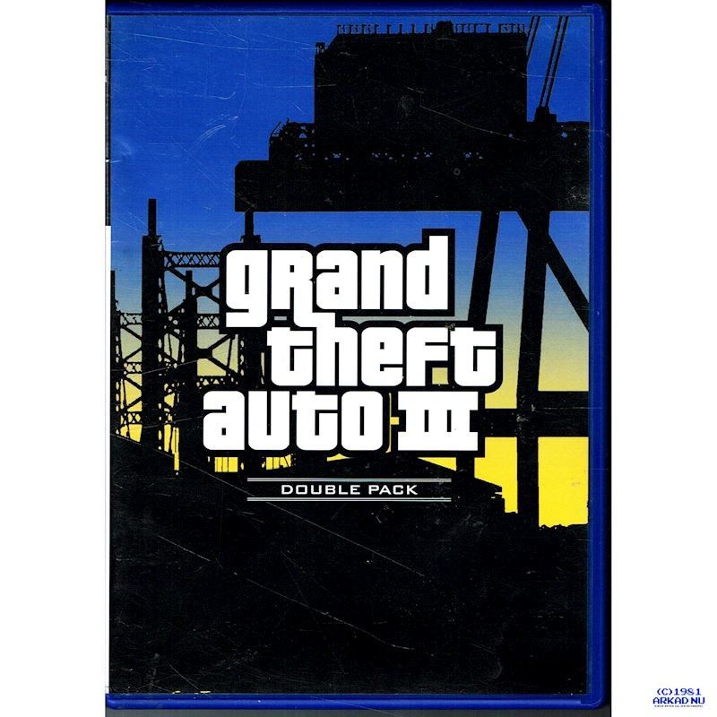 GRAND THEFT AUTO III DOUBLE PACK PS2