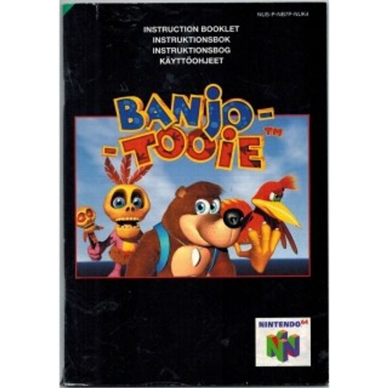 BANJO TOOIE MANUAL N64 BERGSALA