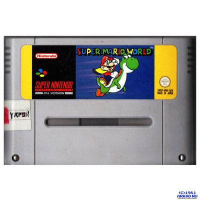 SUPER MARIO WORLD SNES SCN YAPON